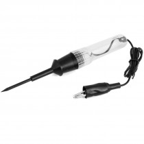 DC 6V-12V Car Electrical Circuit Voltage Tester Pen Electroprobe Clear Black