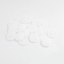20Pcs 36Teeth 0.5 Modulus Plastic Single Steering Gear for Motor Drive Shaft