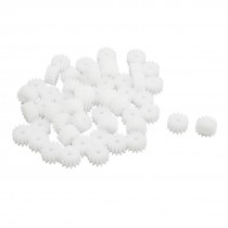 50Pcs 8mm x 2mm 0.5 Modulus Plastic Motor Main Shaft Axle Gear for RC Model Toy