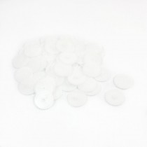50Pcs 46Teeth 0.5 Modulus Plastic Single Steering Gear for Stepper Motor Gearbox