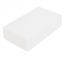 100mmx60mmx25mm Rectangular Waterproof Sealed DIY Junction Box Case White