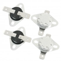 4pcs KSD301 70C Celsius NC Temperature Control Switches AC250V 10A