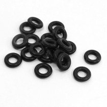 20PCS Cushioning Valve Seals Rubber O Rings 6mm OD 1.5mm Cross Section