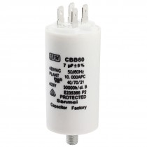 Washing Machine CBB60 7uF 5% AC 450V Non Polar Motor Running Capacitor