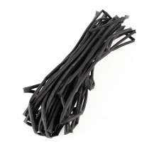 10 Meter 4mm Dia Ratio 2:1 Heat Shrinkable Shrinking Tube Black