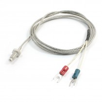 K Type 0-600C 6mm Thread Thermocouple Probe Temperature Sensor 1 Meter