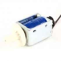 1mm 800g 6mm 200g 100V 0.58A 4 Pin Connector Open Frame Solenoid Electromagnet