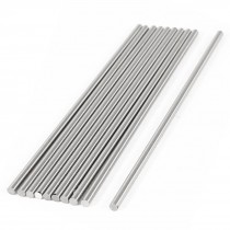 2.6mm Diameter 100mm Long Machine Boring Tool HSS Round Lathe Bar 10pcs