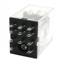 HH53P AC 24V Coil 11 Pins 3PDT Plastic Shell General Purpose Power Relay
