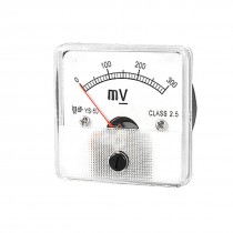 DC 300mV Fine Tuning Dial Voltmeter Voltage Panel Meter
