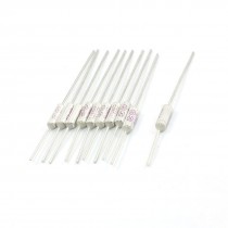 10Pcs 250V 10A 240C Celsius Circuit Cut Off Temperature Thermal Fuse