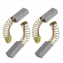 4 Pcs Electric Motor Carbon Brushes 15/32" x 15/64" x 5/32"