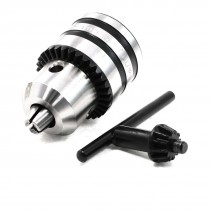 1.5-13mm Adjustable Metal Thread Mounted Drillchuck w Chuck Key
