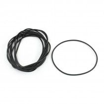 10pcs 95.3mm OD 2.65mm Thickness Black Rubber Oil Seal O Rings Washers