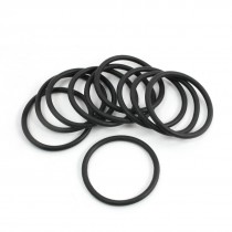 34.3mm x 2.65mm Flexible Rubber Oil Sealed Filter O Rings Washers 10 Pcs