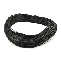 Black PVC Coated Electro Galvanized 0.35mm Diameter Iron Wire 200M