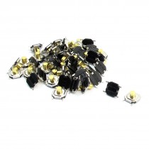 50Pcs 5x5x3mm 4Pin Momentary Push Button PCB SMD SMT Tact Switches