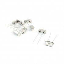 8 Pcs Silver Tone 6.000MHz 6MHz 20PF 2 Pin Quartz Crystal Oscillators