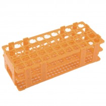 Orange Plastic 44 Holes Bracket Rack for 15ML Centrifuge Tubes
