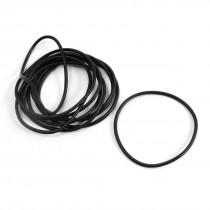 10 Pcs 36mm Outside Dia 1.5mm Thickness Rubber O Rings Oil Seal Gaskets