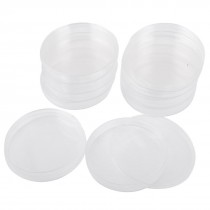 10 Pcs 90mm x 15mm Sterilized Cell Tissue Culture Petri Dishes w Lids