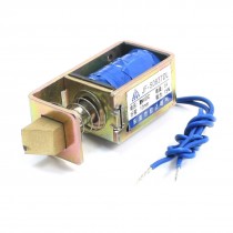 DC 6V 10mm 15N Open Frame Door Lock Magnet Solenoid Electromagnet