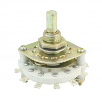 KCZ1*7 1P7T 1 Pole 7 Way Single Deck Band Channel Rotary Switch