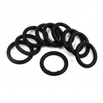 10Pcs 35mm x 25mm x 5mm Mechanical Rubber O Ring Oil Seal Gaskets Black