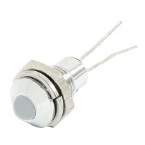 White LED Indicator Pilot Light DC 3V 9mA 7.8mm Dia Mounting Thread