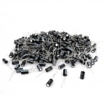 1000 Pcs 6mm x 11mm 220UF 16V Polarized Radial Electrolytic Capacitor