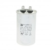 Cylindrical Polypropylene Film Air-condition CBB6-5 Motor Capacitor AC 450V 30uF