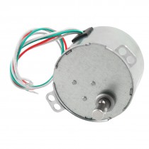 50mm Diameter AC 220 16.7RPM Synchronous Reduction Gear Motor w Capacitor