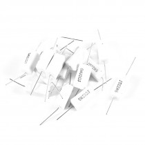 15 Pcs 5W Watt 22 Ohm 5% Ceramic Cement Power Resistor White