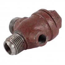Metal Air Compressor Fitting 3 Way Threaded Pressure Regulator Valve