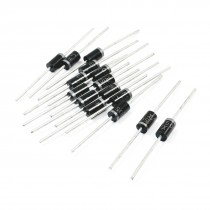 15 Pcs 500V 5A Axial Polarized Rectifying Rectifier Diodes HER505