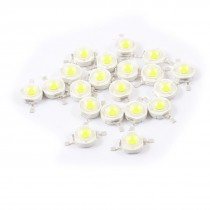 20 Pcs 0.5W High Power 70LM 2 Pin White Light LED Lamp Diodes Blub Beads