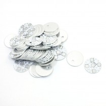 50 PCS 28mm Circle Aluminum PCB Circuit Board for 5 x 1W/3W LED in Series
