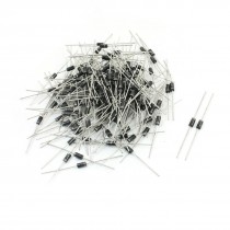 200 Pcs 3mm x 6mm Through Hole Cylinder Rectifier Diodes 1000V 2A RL207