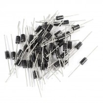 50Pcs IN5822 50V 1A Axial Polarized Fast Rectifier Rectifying Diodes