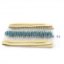 300 x Axial Lead 1/4W 1% Tolerance 1.5K Ohm Flameproof Metal Film Resistor