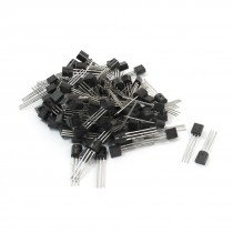 100pcs General Propose S9011 35V 50mA TO-92 Package NPN Transistor