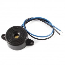 Industrial Miniature Electronic Buzzer Sounder DC 6-15V Black Blue 23mmx12mm