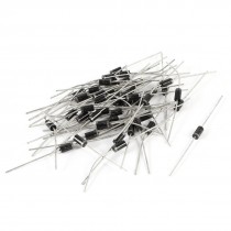 50Pcs FR207 1000V 2A Axial Polarized Fast Rectifier Rectifying Diodes