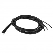 5 Pcs 3Ft 2mm Dia Heat Shrinkable Tube Wire Sleeve Shrinking Tubing Black