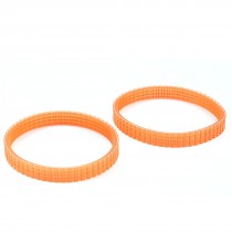 2PCS PU 240mm Girth Electric Planer Cutting Machine Drive Belt for Makita 1900B