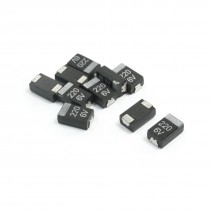 10pcs 7343 Case D 220uF 6V 7.3x4.3x3mm SMD SMT Tantalum Chip Capacitors