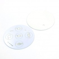 2pcs 84mm Circle Aluminum PCB Circuit Board for 5 x 1W/3W LED in Series