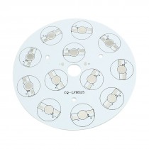 1W/3W High Power 8LEDs Aluminum Base PCB Plate Board DIY 108mm Diameter