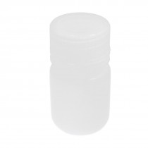 30ml White Plastic Cylinder Shaped Chemical Reagent Bottle