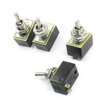 Spare Parts AC 110V 6A ON/OFF 2 Positions 2 Pin Toggle Switch KN3A 1X1 4pcs
